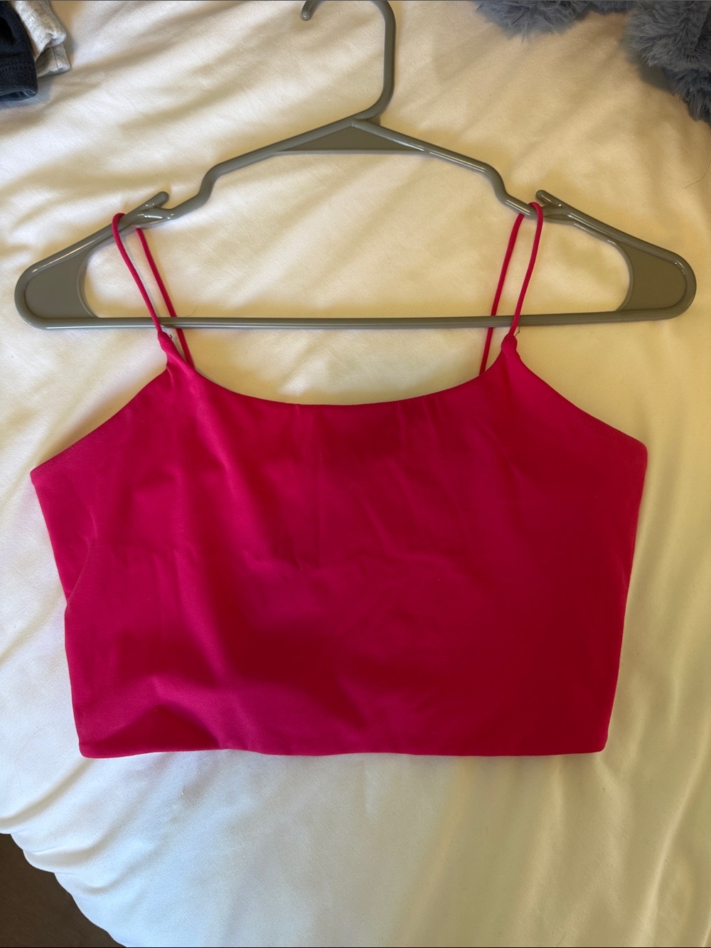 Garage Pink Spaghetti Strap Tank